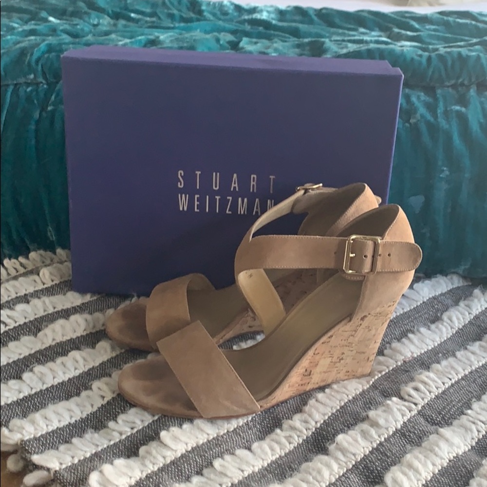 Stuart Weitzman Lineone Wedge Size 10 - image 2
